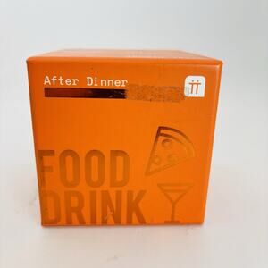 Food & Drink Trivia Game - Talking Tables. Complete. Nice Condition.